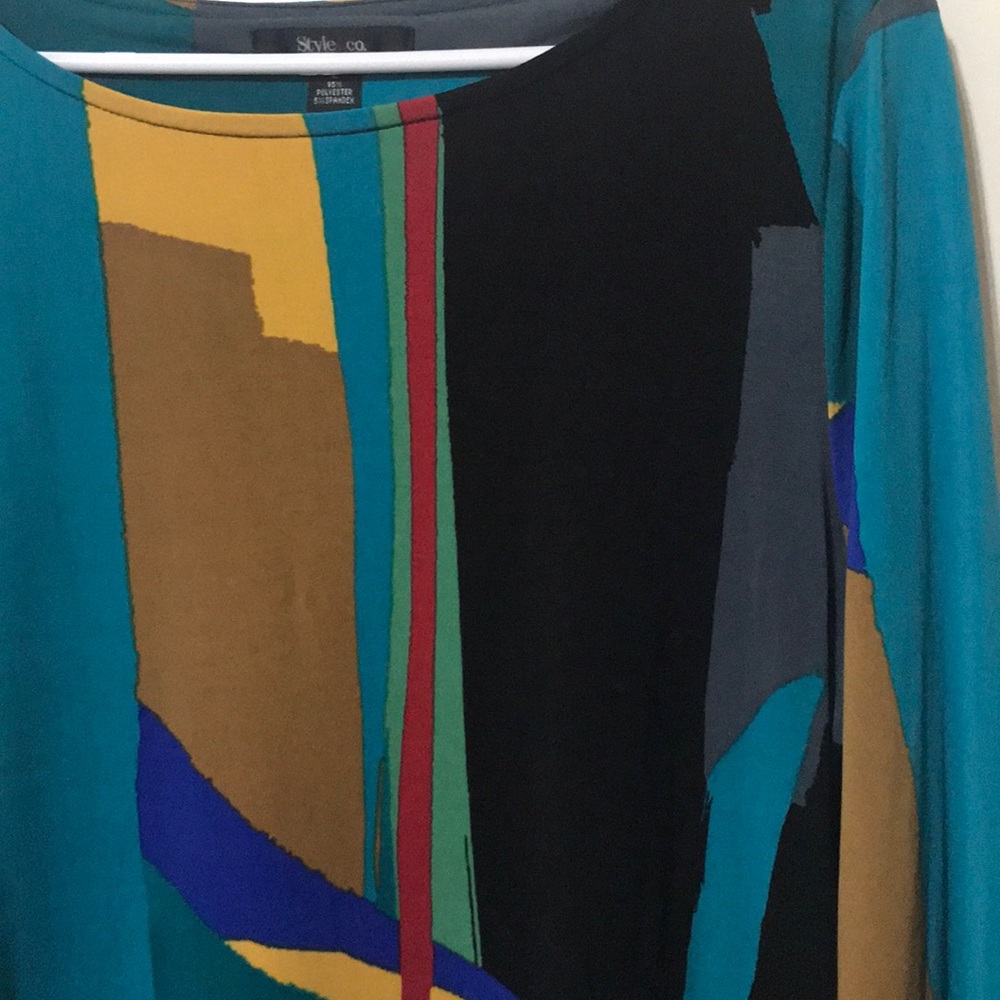 Style & Co Multi Color Dress - Picture 3 of 3